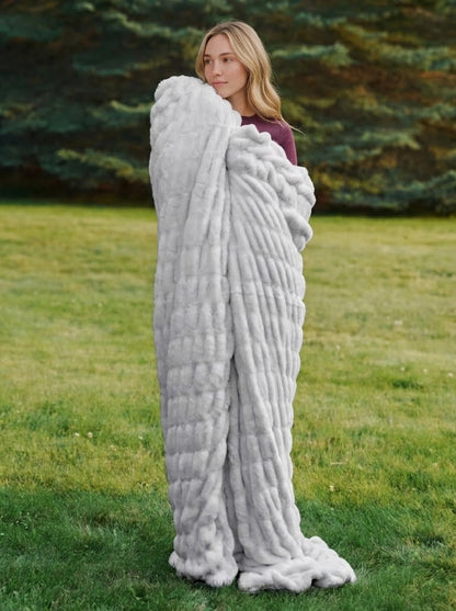 Soft plush blanket