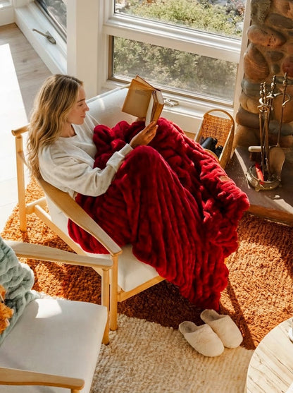 Soft plush blanket