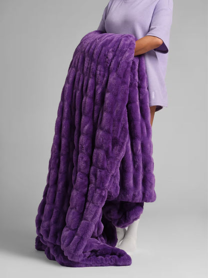 Soft plush blanket
