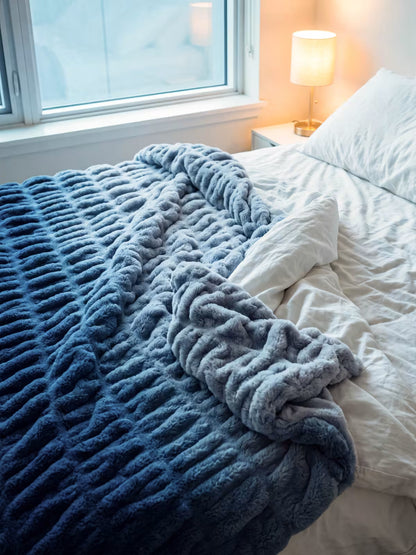 Soft plush blanket